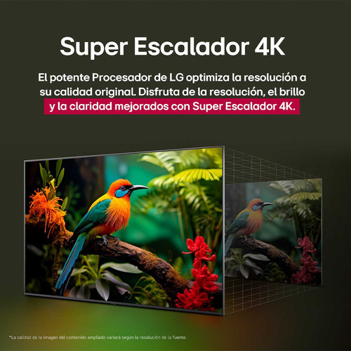 Pantalla 50 Pulgadas LG Uhd Ai Ua75 4k Smart Tv 2025