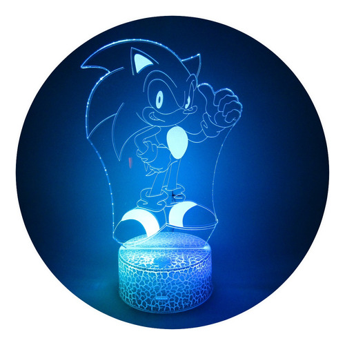 Lámpara Visual 3d Sonic