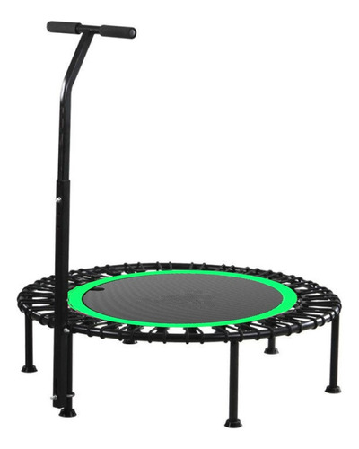 Trampolin Con Soporte 100 Cms Saltarina Power Jump Verde