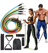 Comprar Bandas Elasticas Tubulares Resistencia Kit Gym Fitness