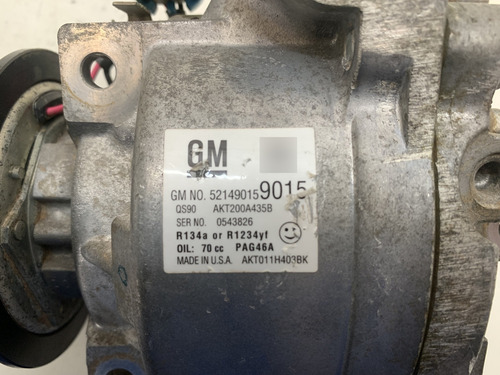Compressor De Ar Onix Prisma Cobalt Lt 1.4 2019 Usado