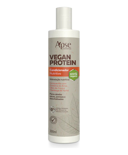 Condicionador 300ml Vegan Protein - Apse Cosmetics Nutritivo