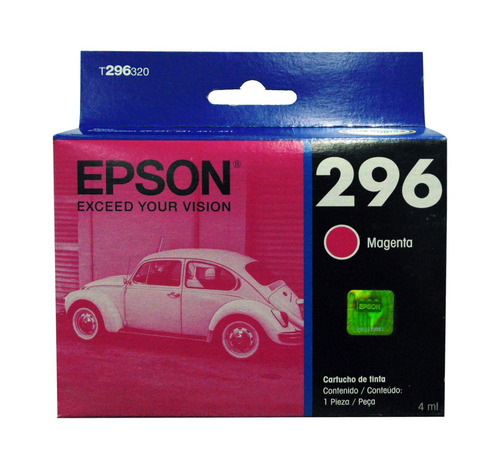 Cartucho Epson 296 Magenta Original Xp231 T296320 Vigente