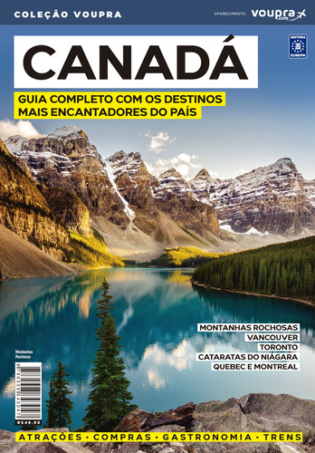 Guia Canadá, De A Europa. Editora Europa, Capa Mole Em Português, 2022