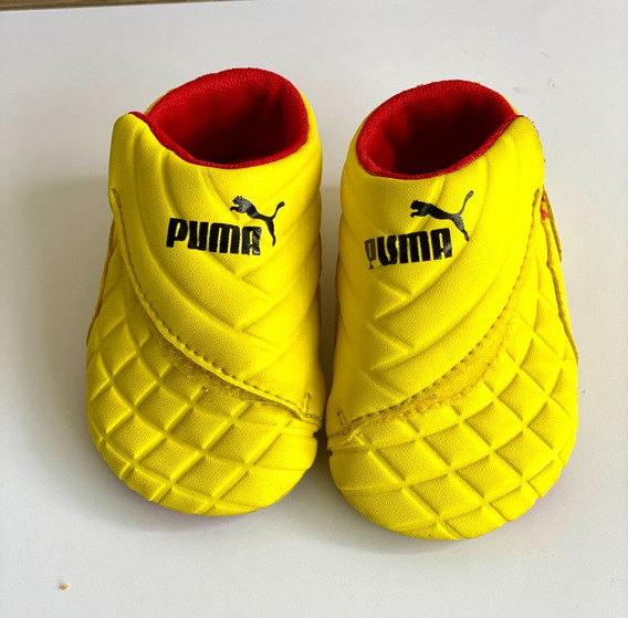 Inesperado máquina de coser Ru Tenis Puma Ferrari Amarillos | MercadoLibre 📦