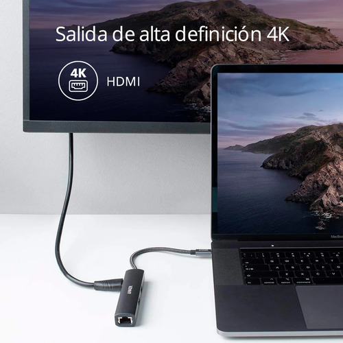 Hub Power Expand+ 5 Puertos En 1 Usb-c