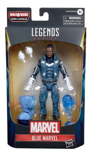Figura Blue Marvel Marvel Legends Baf Controller Hasbro