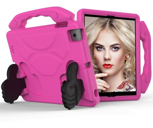 Funda Uso Rudo Para iPad 9.7 5ta 6ta Air 1 2 Goma Kids Niño