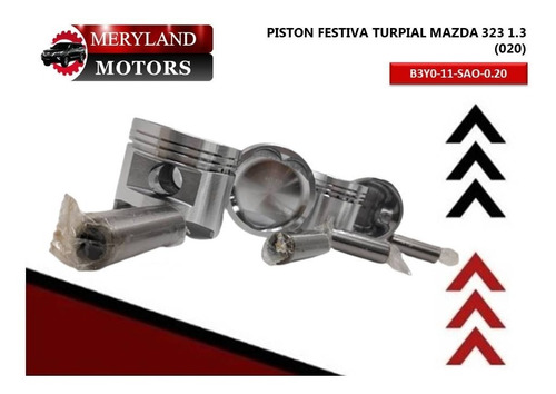 Piston Festiva Turpial Mazda 323 1.3 020 Y Mas Medidas