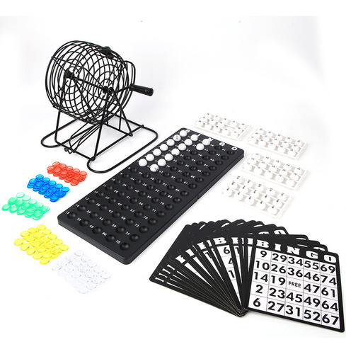 Juego De Bingo Tradicional, Set De Vinos Lucky Ball Bar Part