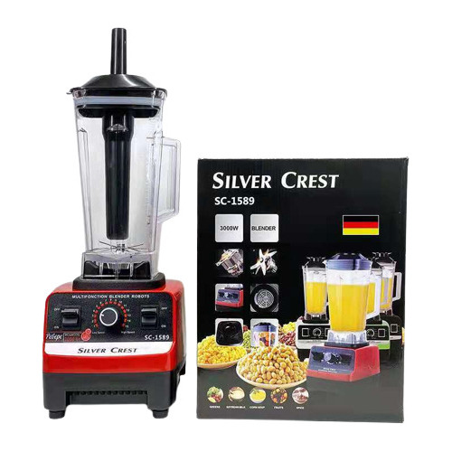 Licuadora Semicomercial Silver Crest 3000w 2.0 L + Regalo