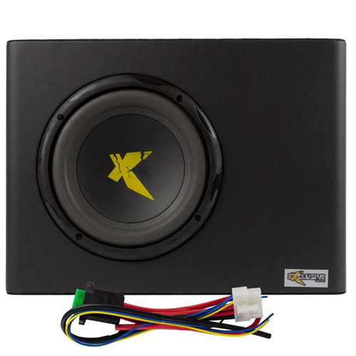 Caixa De Som Amplificada Exclusive Subwoofer Xc300 Slim 300w