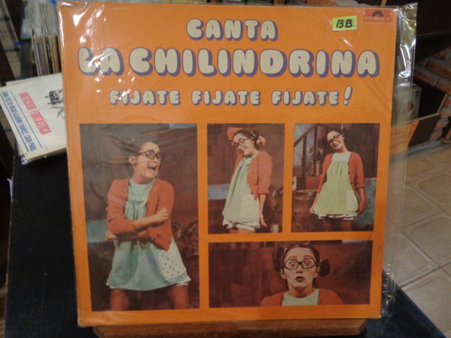 Canta La Chilindrina Fijate (el Chavo)  Disco Lp Vinilo  O