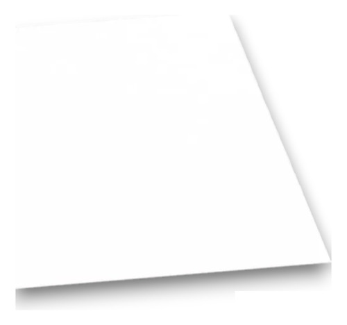 Chapa Plastica Lisa Blanca Poliacril 1,2mm X 1.2 M2