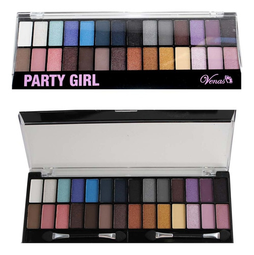 Paleta De Sombras Party Girl 28 Cores Venas