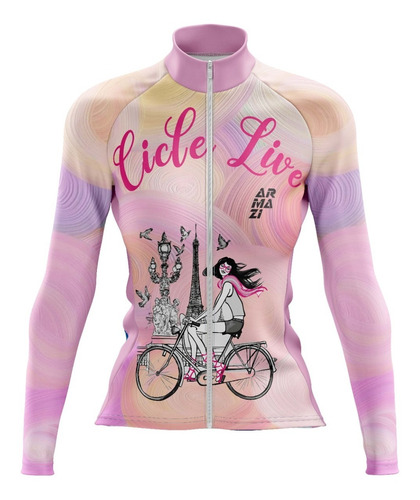 Jersey Mujer Manga Larga  Ciclismo ¡producto 100% Nacional!