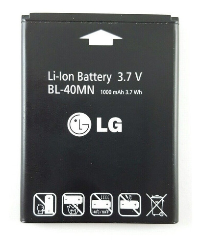 Batería Compatible Con LG Li-ion 3.7v - Eac61700905 -bl-40mn (Reacondicionado)