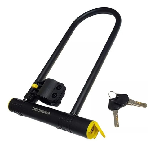 Imagen 3 de 5 de Candado De Seguridad Tipo U 106 Mm Crossmaster 9933402