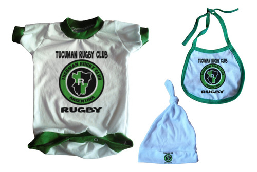 Set Bebe Body + Extras Rugby Tucuman Rugby Club
