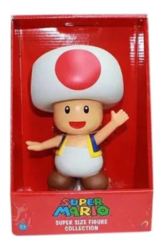Para Mario Bros. Figura Toad Hongo. 18 Cms. Coleccion. Ninte