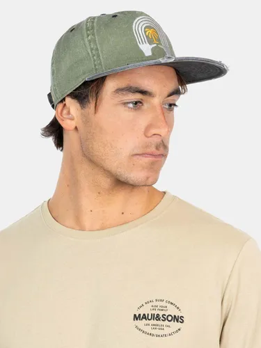 Polera Mc Surf Skate Action Café Hombre Maui And Sons
