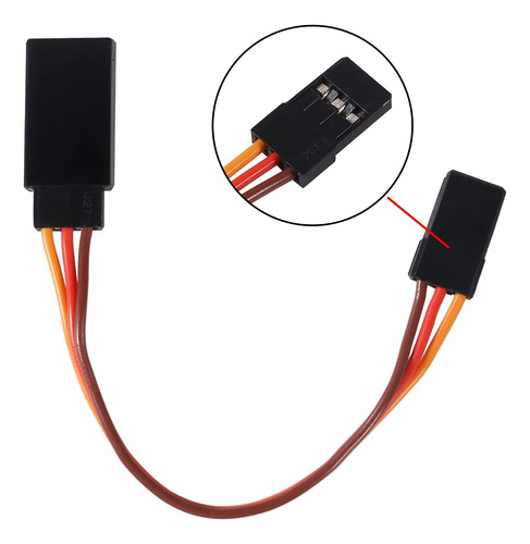 Aceirmc 10pcs 3-pin Servo Extensión Cable Cable Hembra A Mac