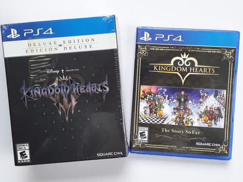 Kingdom Hearts Juegos Ps4 Pack  Nuevo Y Sellado