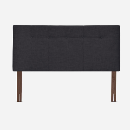 Cama Ergo T New 2 Plazas Base D.+respaldo New Bennet Grafito