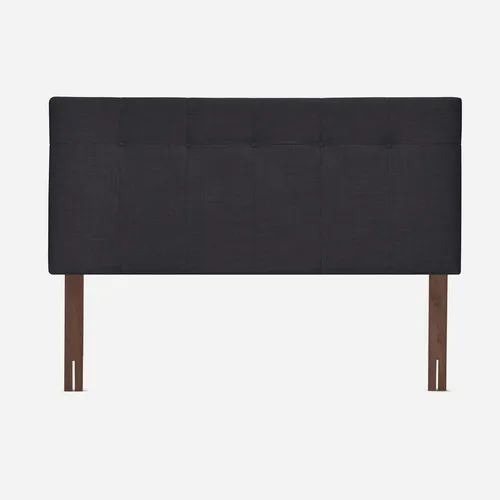 Cama Ergo T New 2 Plazas Base D.+respaldo New Bennet Grafito