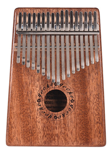 Gecko K17m - Piano Para Pulgar Kalimba (17 Teclas, Madera De