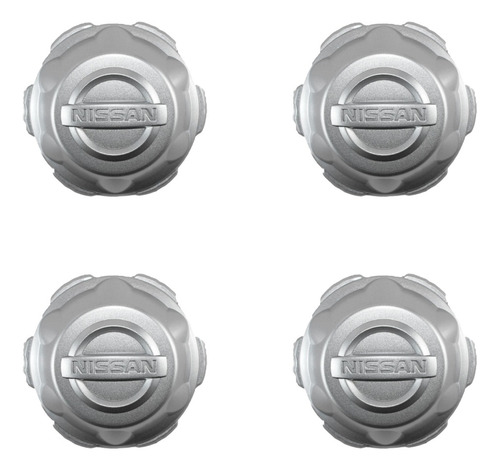 Set 4 Tapones Rueda Nissan Np300 Frontier 2015 Originales