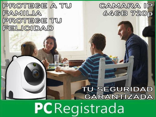 Imagen 2 de 8 de Camara De Seguridad Ip Wifi Full Hd Con Movimiento Pcreg