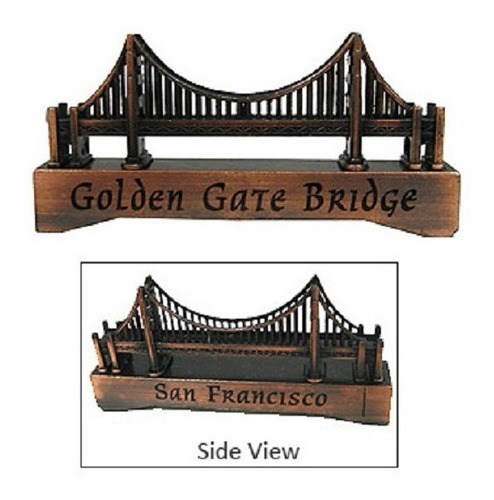Miniatura De Metal Apontador De Lápis Golden Gate Bridge 176