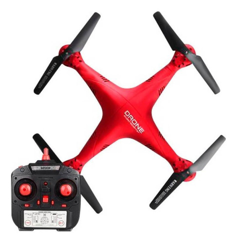 Drone A Bateria Con Luz Led Control Remoto Rotacion 360 Dimm