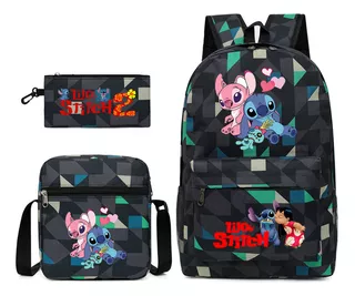 Mochila Burliness Amazon Stitch Para Hombre Y Mujer Student