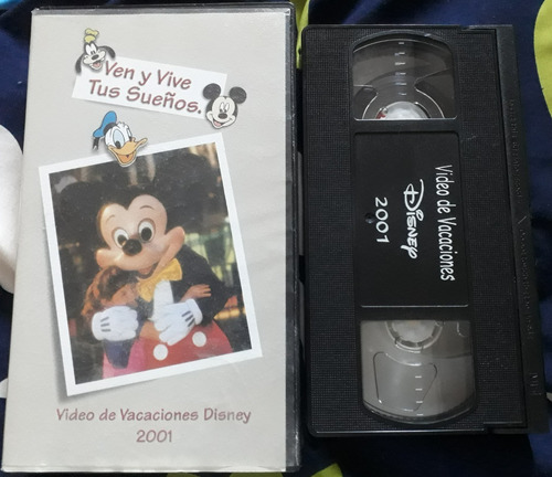 Película Vhs Video De Vacaciones Disney 2001 Vhs