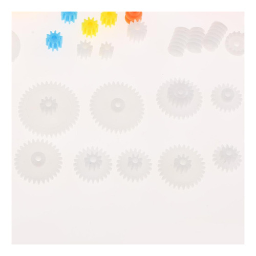 * Kits De Engranajes De Plástico Polea Eje Robot Motor
