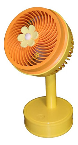 Mini Ventilador Usb De Escritorio Yase Ys-2256 Amarillo