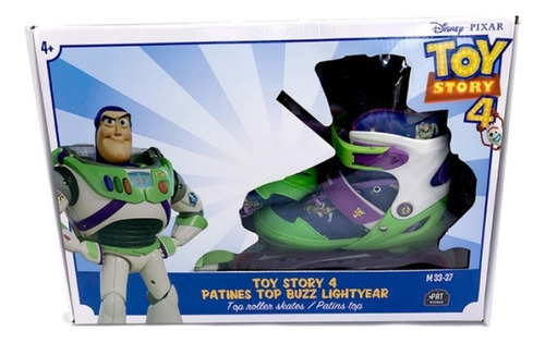 Patines Para Niños Toy Story Buzz Lightyear Original 2