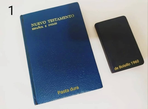 Nuevo Testamento Español E Ingles Pasta Dura Y 1 De Bolsillo