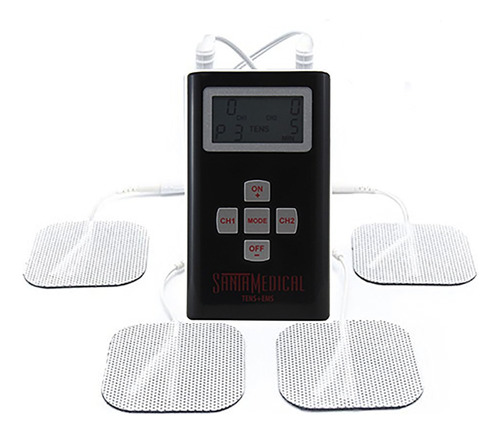 Santamedical Dual Channel Unidad De Tens/ems Electroterapia,