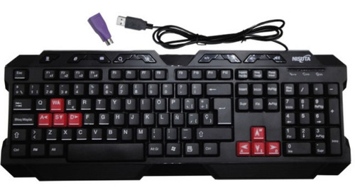 Teclado Gamer Antighosting Usb Juegos Cs Lol Dota Pc Ps4