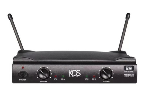 Microfone Sem Fio Duplo Kadosh Kds W382m