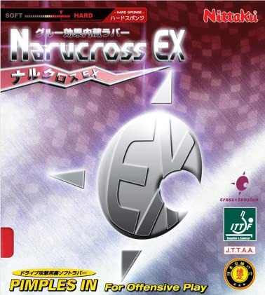 Nittaku Narucross Ex Goma Dura Para Tenis Mesa (esponja