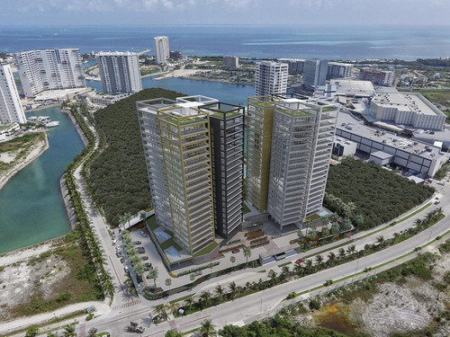 Imagen 1 de 13 de Departamento En Venta En Cancún - X Towers