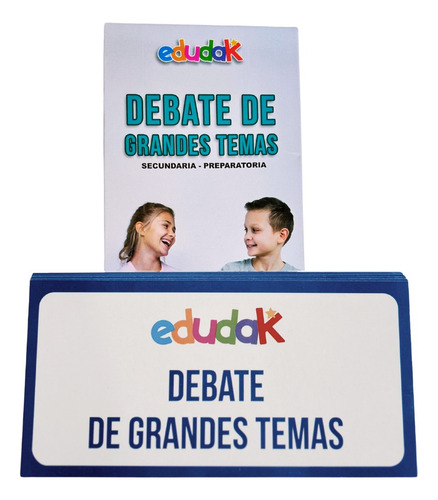 Edudak Tarjetas Didácticas De Debate - 10 Cartas En Español