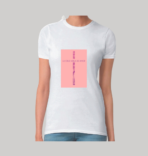 Playera Blanca, Playera Cristiana, Playera Mujer