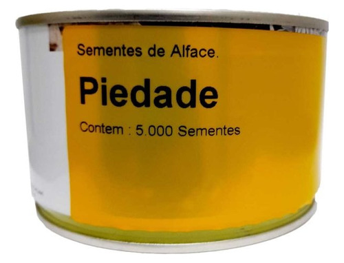 Sementes De Alface Americana Piedade 5.000 Und Enza Zaden