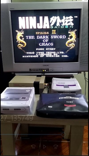 Ninja Gaiden 1 Y 2 Para Nintendo Nes (Usado)