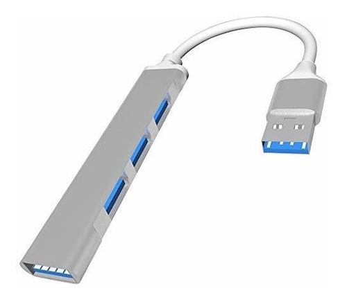 Aluminio Slim Ps4 Usb Hub Multi Usb Puerto Expansor Par...